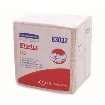 金佰利 WYPALL L30工业擦拭纸27x27.5cm(60张/包x24包/箱)