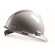 MSA PVC吸汗带ABS安全帽 V-Gard ABS帽壳,一指键帽衬,PVC 吸汗带,C 型下颏带,白色