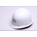 安吉安 LLS-4-玻璃钢-白色 圆顶玻璃钢安全帽,按钮式C型下颚带-白色