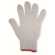 本白滌棉紗線手套,紅色包邊,22cm,600g,12副/打,40打/箱