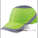 代尔塔 7厘米帽檐PU涂层聚酰胺轻型防撞帽(荧光黄)