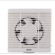 绿岛风 Nedfon塑料型百叶窗式换气扇(220V,46w,1092m^3/h) APB30-6-B