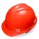 MSA/梅思安 V-Gard PE 标准型安全帽 PE帽壳 超爱戴帽衬 针织布吸汗带 D型下颏带 10172904