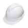 梅思安 V-Gard ABS 豪华型安全帽 ABS帽壳 带透气孔 超爱戴帽衬 针织布吸汗带 D型下颏带 10172476