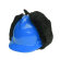 佳盾 ABS防寒安全帽 蓝色