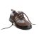 羿科 低帮轻透款运动式防砸,防静电安全鞋（棕色）60718169-39