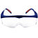 霍尼韦尔(Honeywell) 亚洲款防冲击，蓝色镜框，透明镜片，防雾防刮擦眼镜；100100