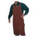 威特仕 咖啡色蛮牛王皮制护胸围裙,91cm长；44-7136