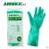 爱马斯 GRNCX40100绿色丁腈橡胶防化耐油耐酸碱溶剂工业化工实验劳保防护手套 XS