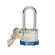 贝迪(BRADY) 钢锁,2英寸锁梁,锁芯互异,蓝色,6/包；51291