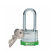 贝迪(BRADY) 钢锁,2英寸锁梁,锁芯互异,绿色,6/包；51292