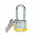 贝迪(BRADY) 钢锁,2英寸锁梁,锁芯互异,黄色,6/包；51297