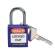 贝迪(BRADY) 安全挂锁,铝合金锁钩,锁梁高度1,异芯,紫色；143164