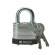 贝迪(BRADY) 钢锁,0.75英寸锁梁,锁芯互异,黑色,6/包；51284