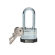 贝迪(BRADY) 钢锁,2英寸锁梁,锁芯互异,黑色,6/包；51299