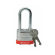 贝迪(BRADY) 钢锁,2英寸锁梁,锁芯互异,橙色,6/包；51298