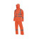 安大叔 高警示反光雨衣套装 荧光橙 S码 D763/C890-S