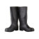 莱尔PVC劳保靴（防砸）,颜色:纯黑钢头,筒高:380mm,鞋码:41；SL-2-991-41