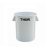 特耐适   Trust THOR圆形储物桶，121L，白色，不含桶盖