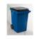 特耐适   Trust 可推式含盖垃圾桶，190L，蓝色